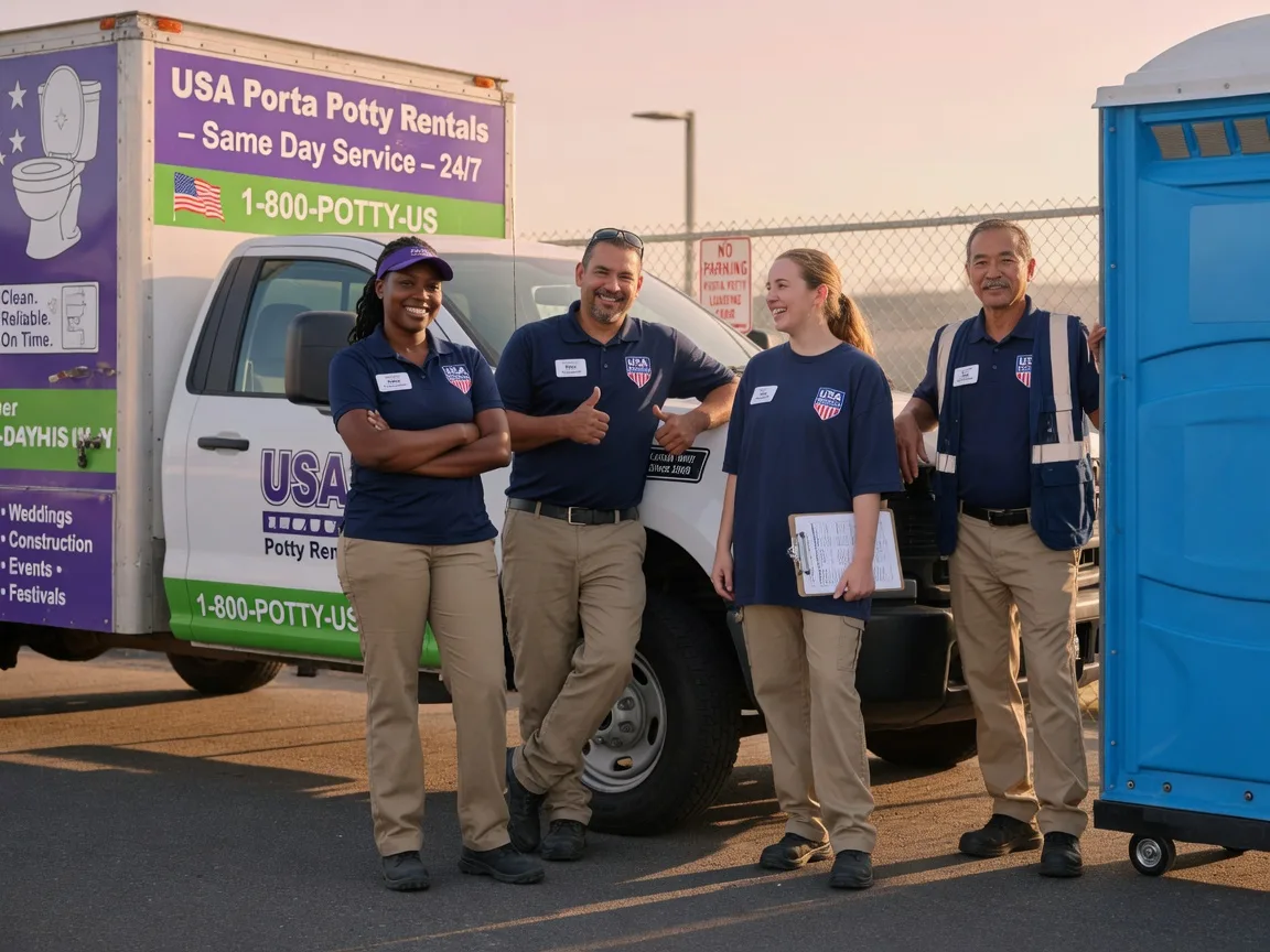 Porta Potty Rental company in Elizabeth, WV